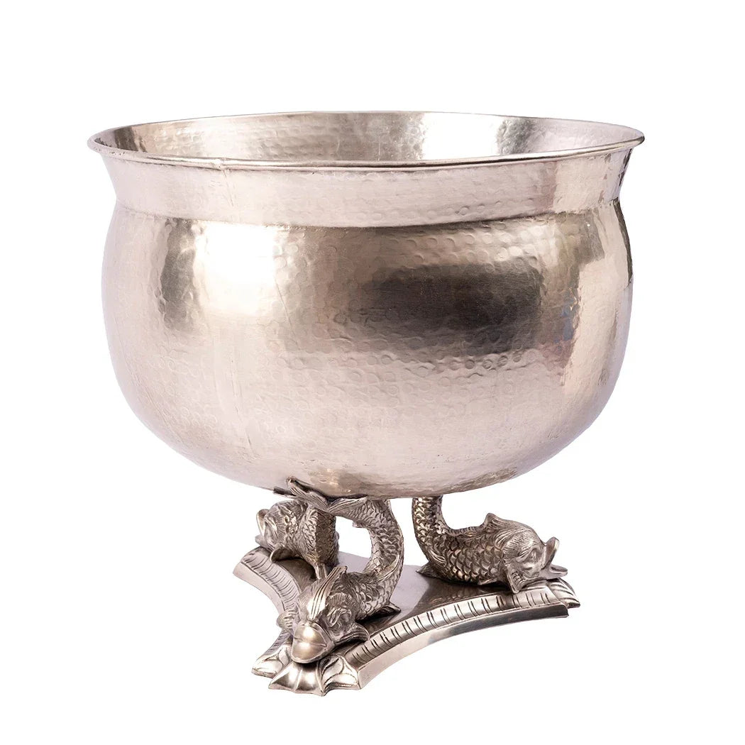Wine Cooler - Silver Koi XL - Metal