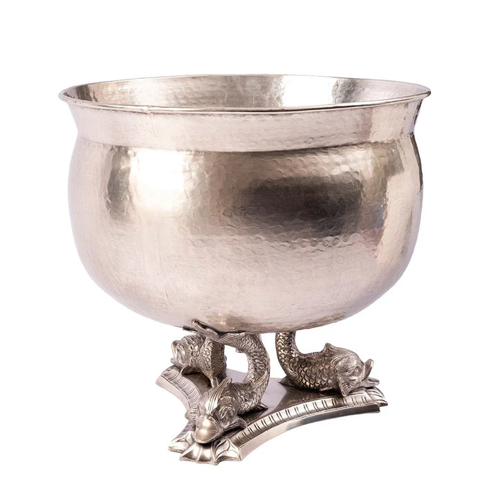 Wine Cooler - Silver Koi XL - Metal