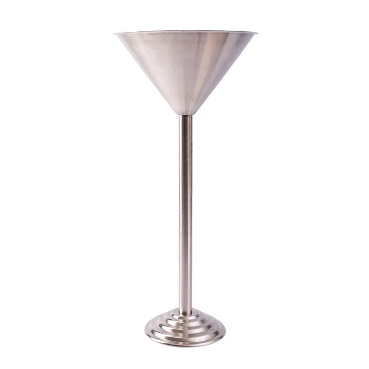Wine Cooler - Silver Martini - Metal