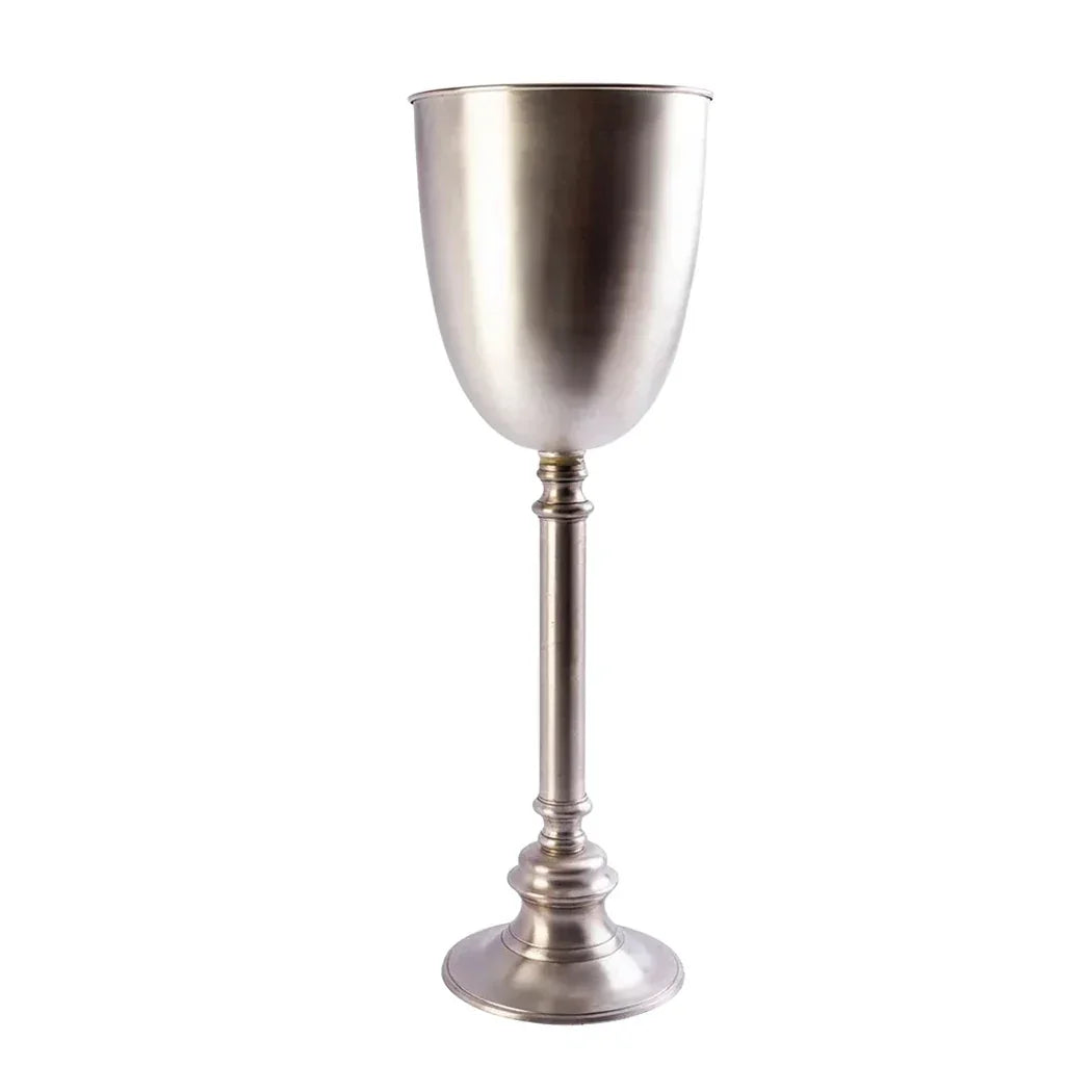 Wine Cooler - Silver on Stand Cafe 82cm - Metal