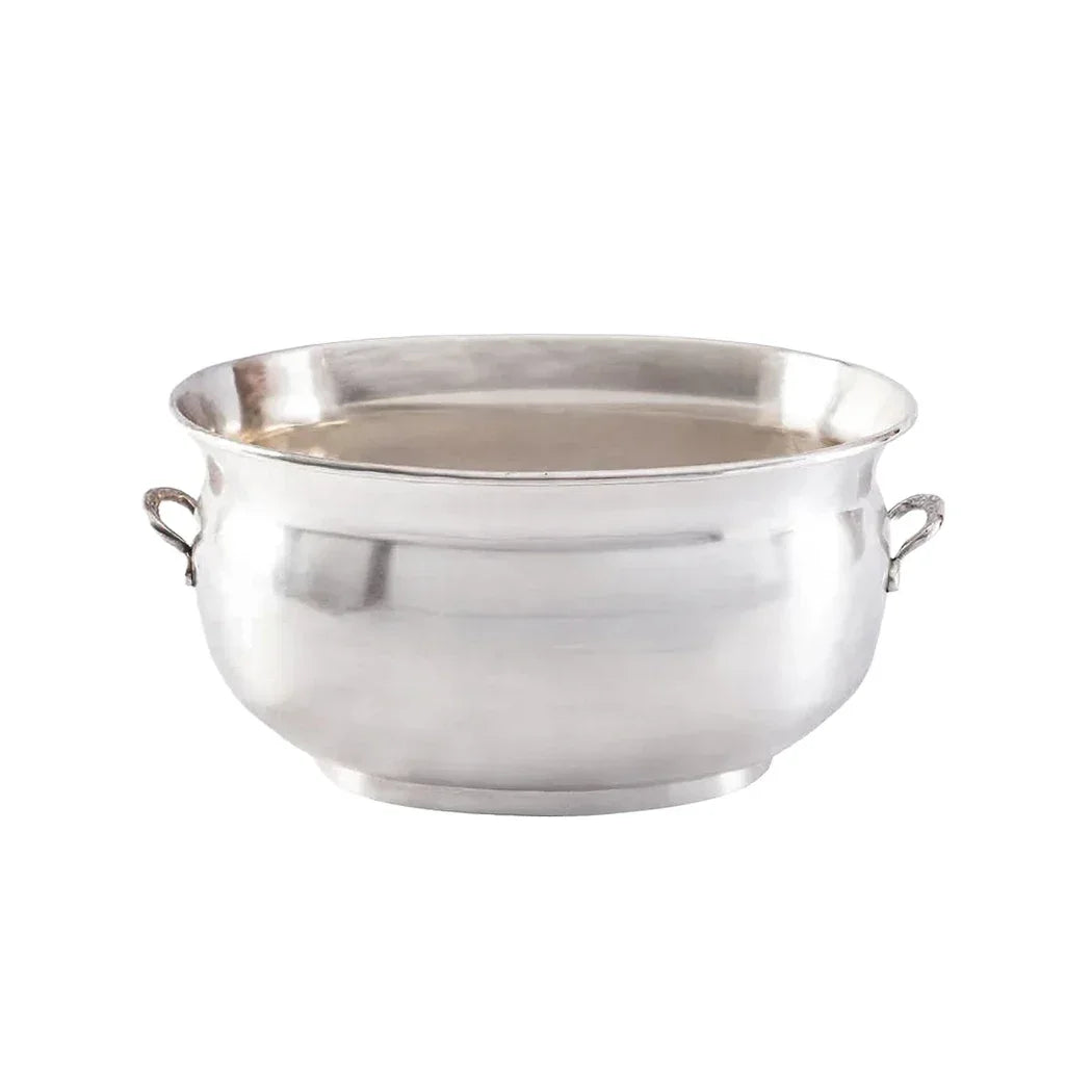 Wine Cooler - Silver Tub Large Handled - Metal