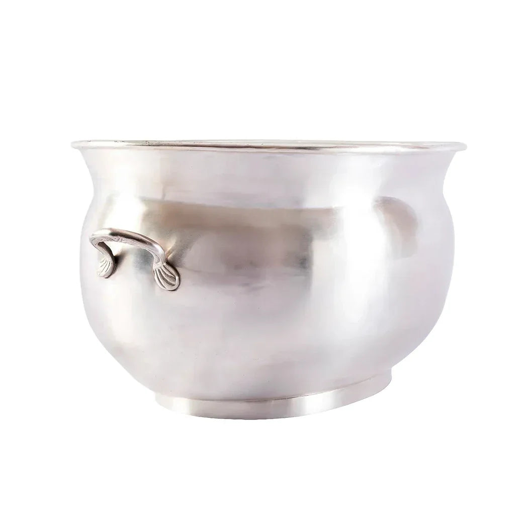 Wine Cooler - Silver Tub Large Handled - Metal
