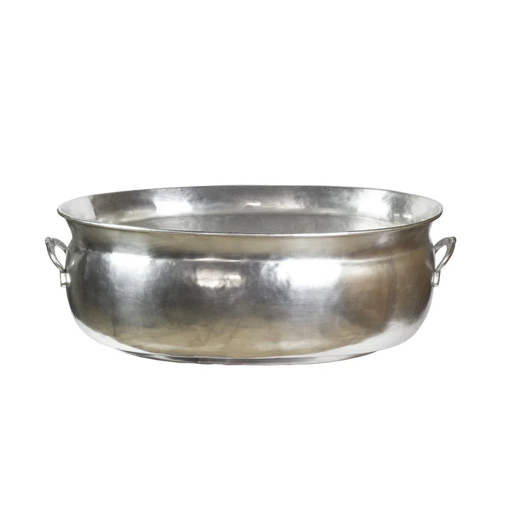 Wine Cooler - XL Silver Tub - Metal