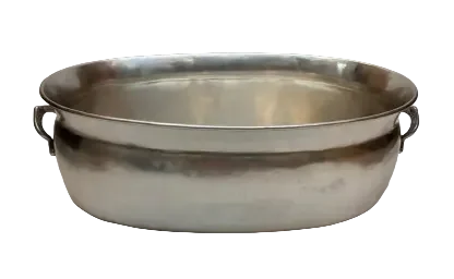 Wine Cooler - XL Silver Tub - Metal