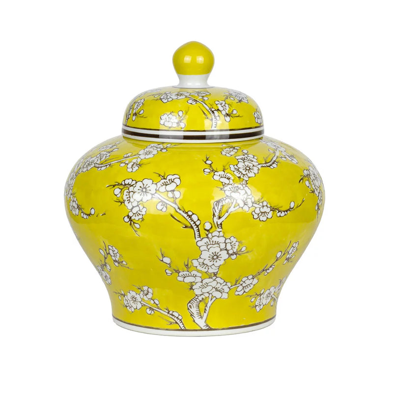 Ginger Jar - Yellow Blossoms Fatty