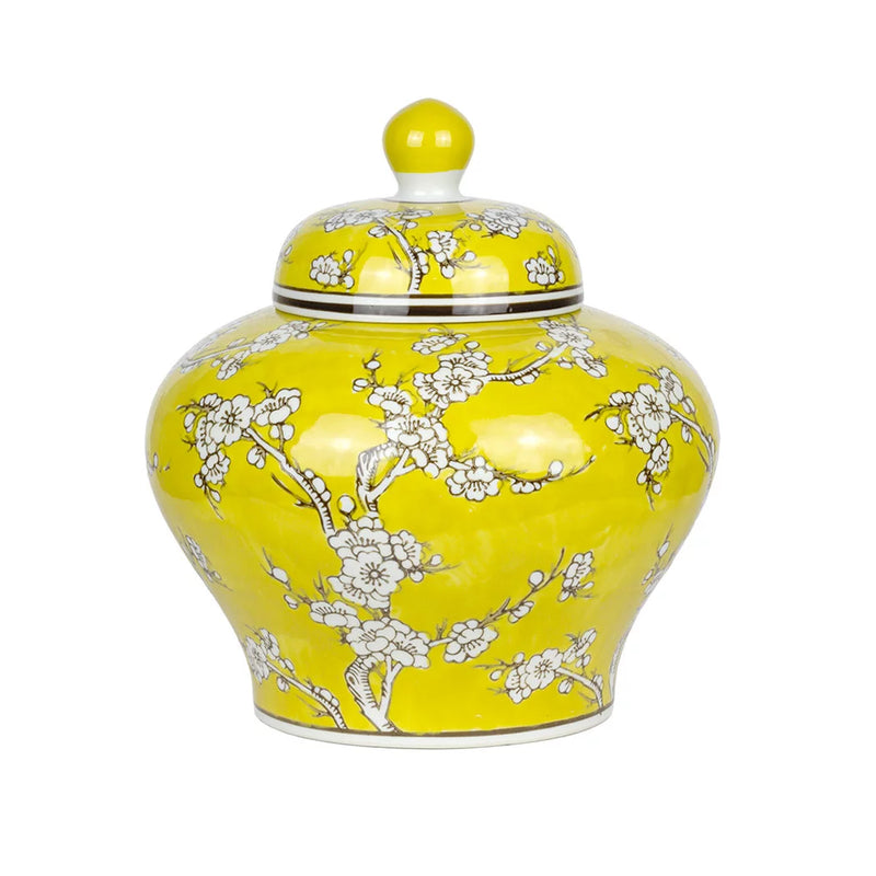 Ginger Jar - Yellow Blossoms Fatty