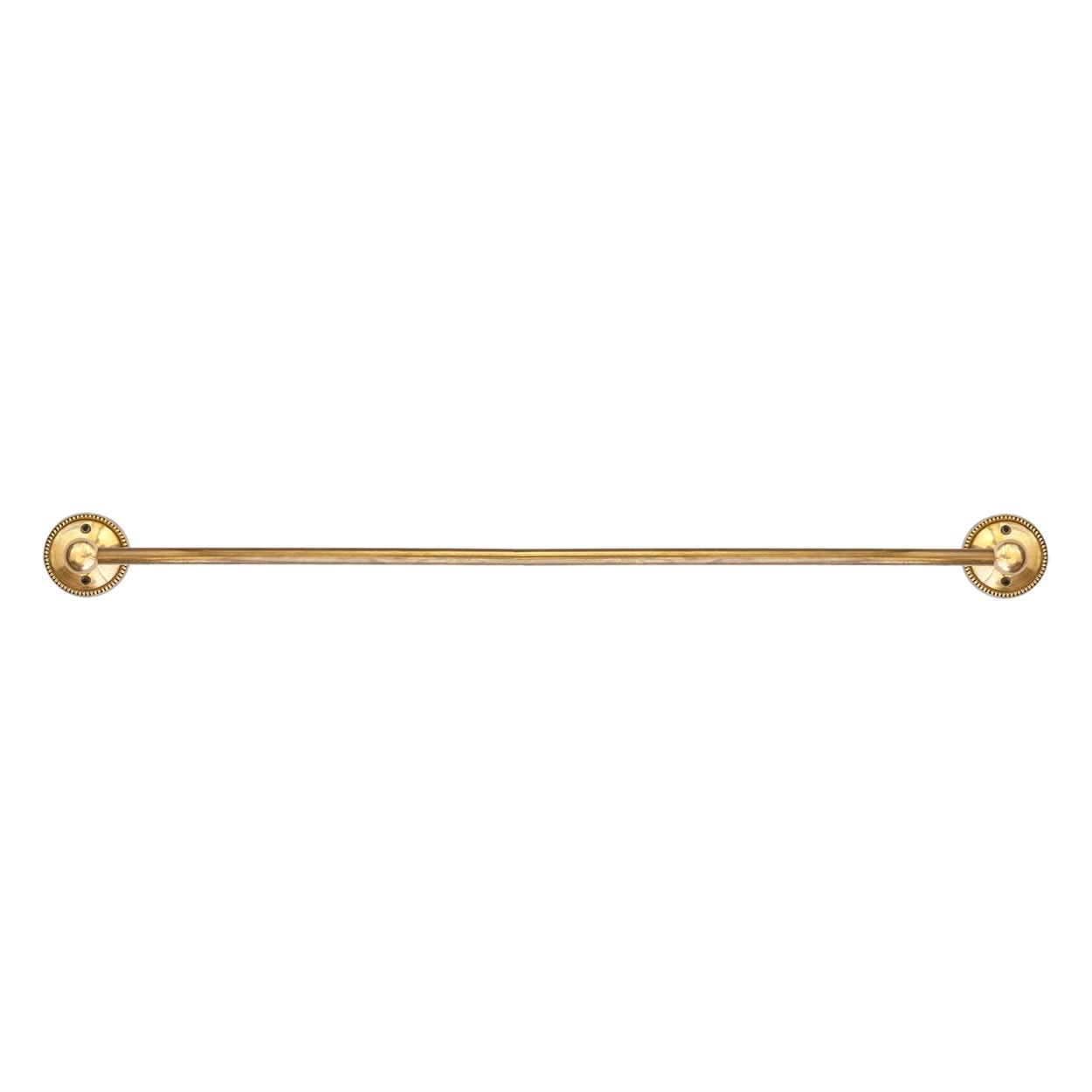 brass towel rail gold bathroom