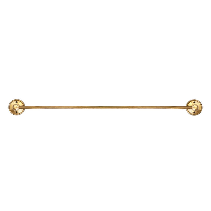 brass towel rail gold bathroom