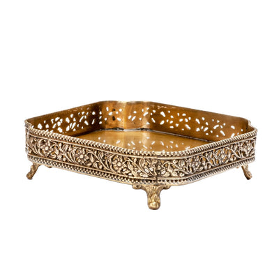 Tray - Perfume Brass - Pewter
