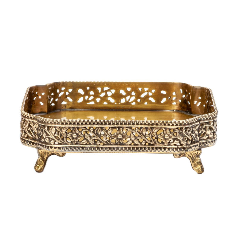Tray - Perfume Brass - Pewter