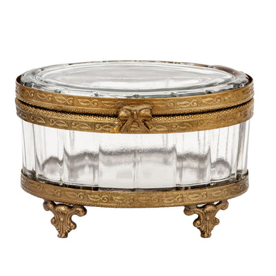 brass jewelry box