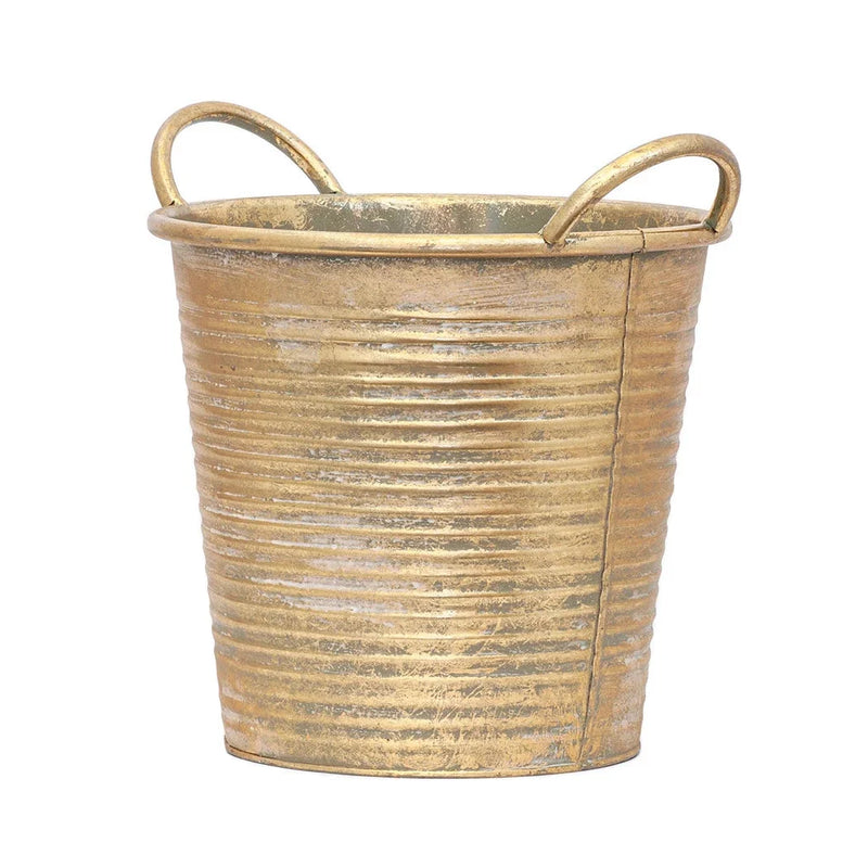 Bucket - Metal Golds Handled - Iron
