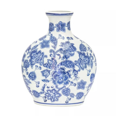 Ceramic Vase - Blossoms Flat Large - Ceramic
