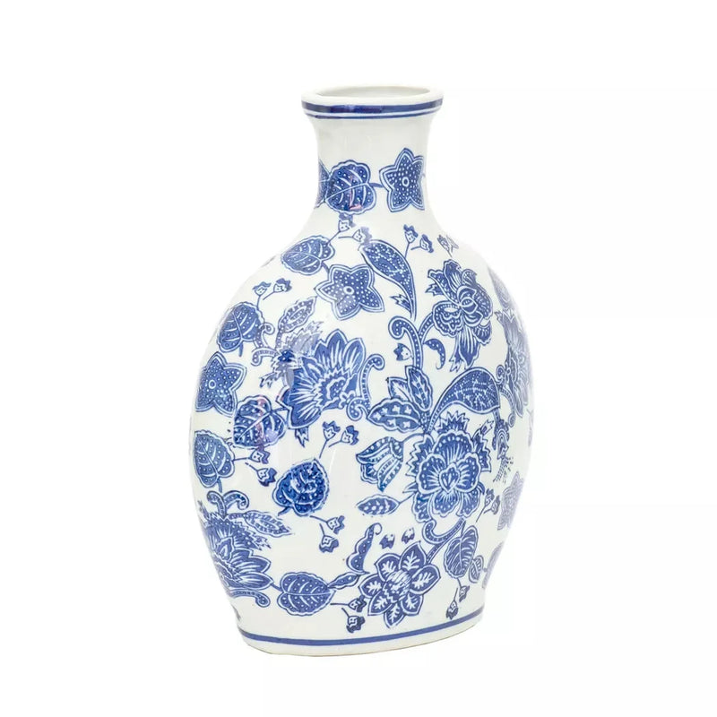 Ceramic Vase - Blossoms Flat Large - Ceramic