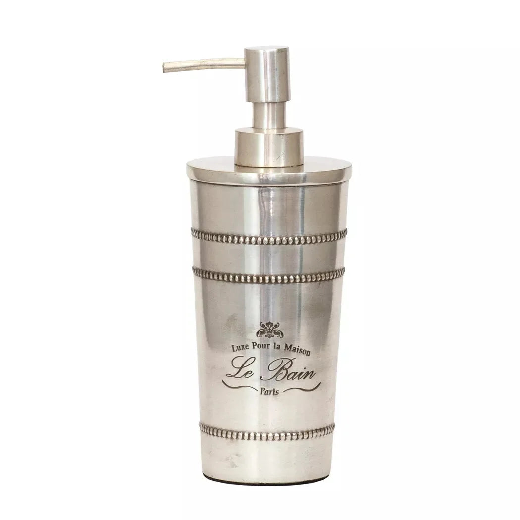 Dispenser - Beaded - Pewter
