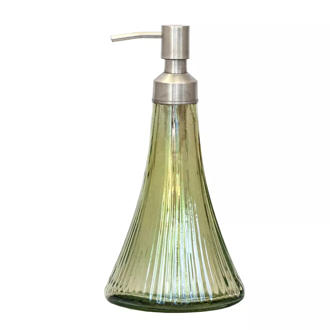 Dispenser - Retro Glass - Pewter