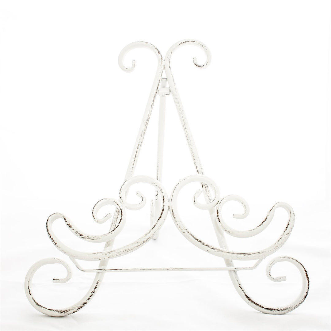 Book Stand - Iron White