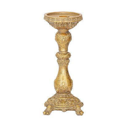 gold candle holder