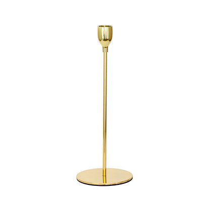 gold candle holder stick