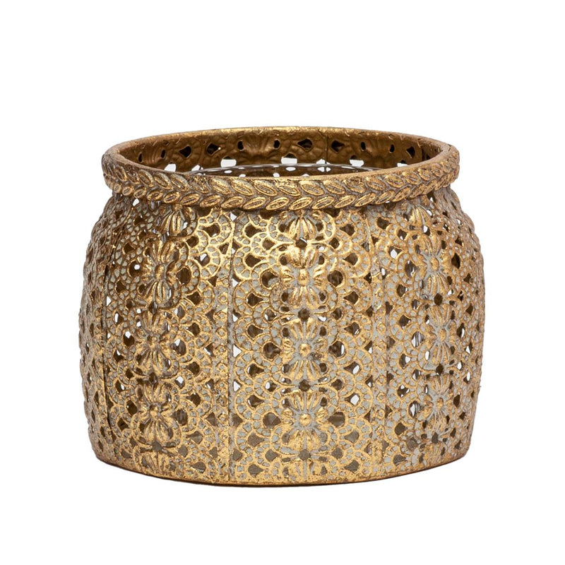 gold candle holder votive