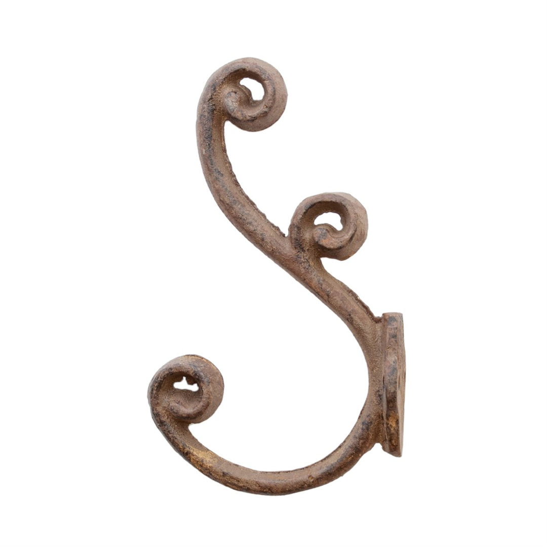 Iron Hook -Swirl Rusty