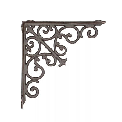 Iron Shelf Bracket - Large Classic 25.5cm - Iron