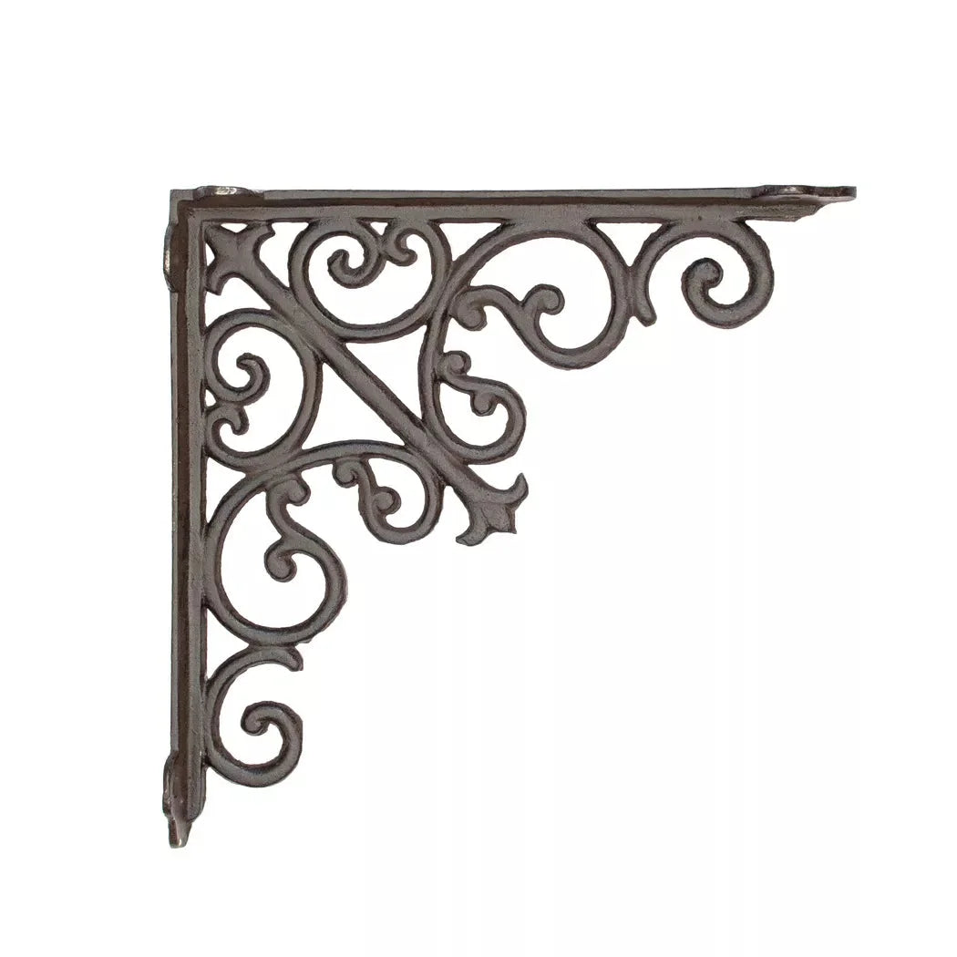 Iron Shelf Bracket - Large Classic 25.5cm - Fine Goods Lifestyle