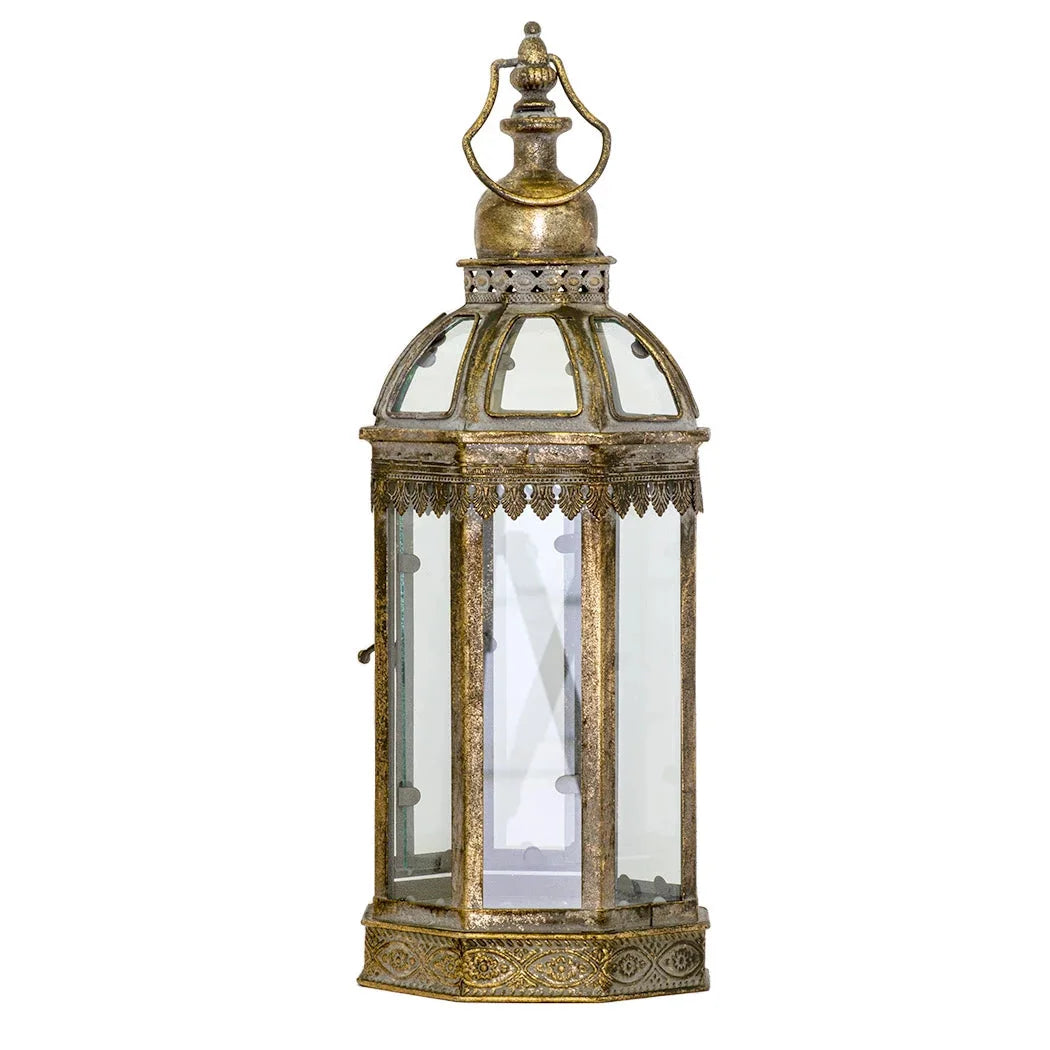 Lantern - XL Ancient Gold 51cm - Iron