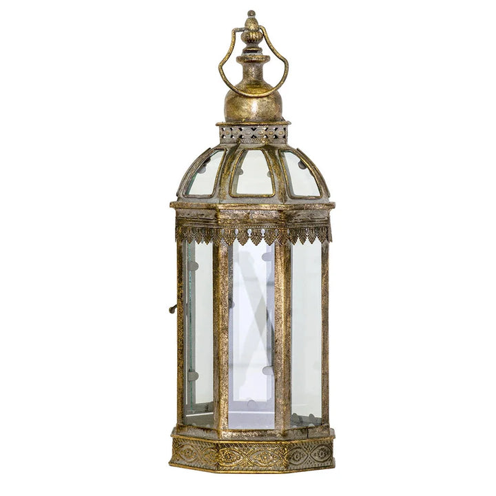 Lantern - XL Ancient Gold 51cm - Iron