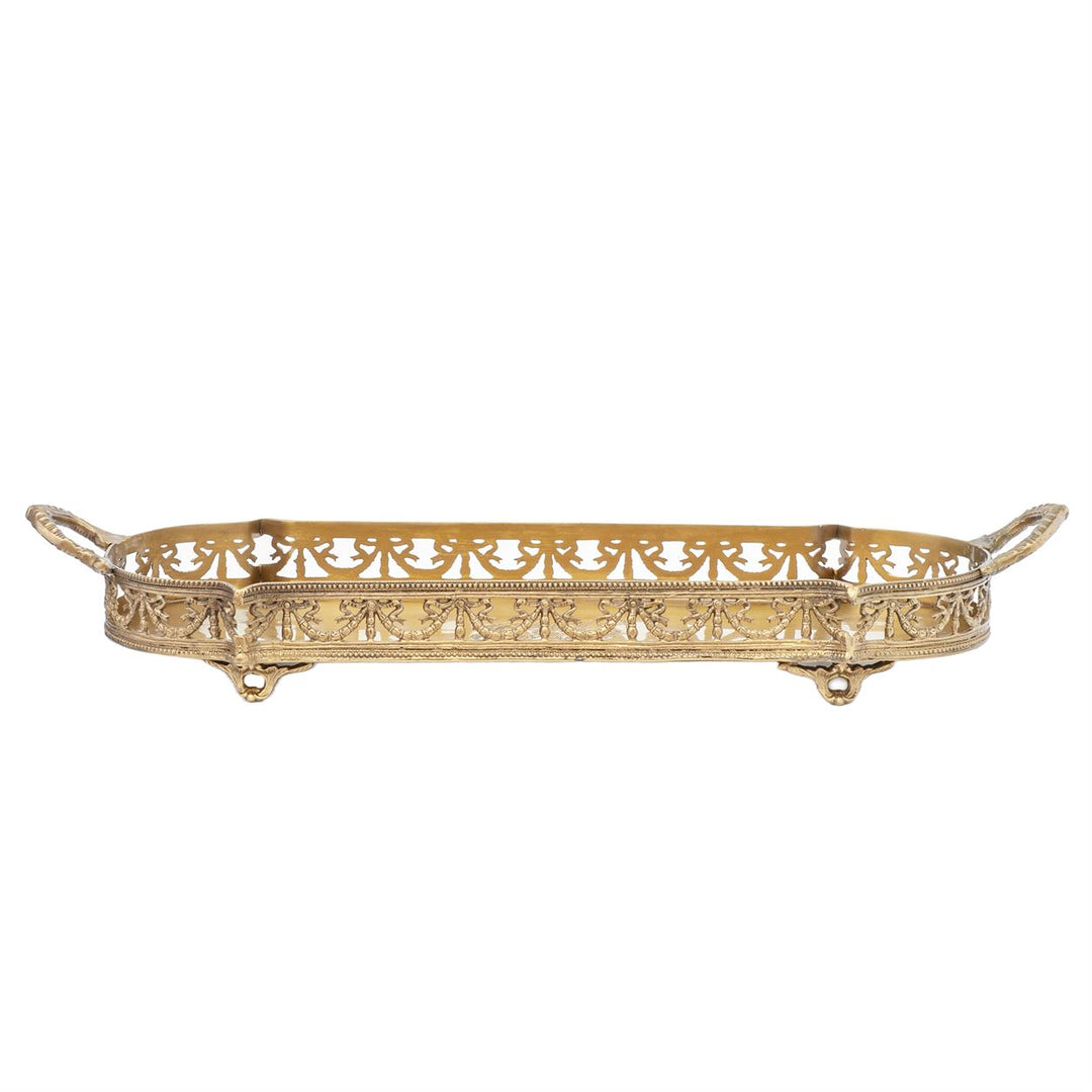Tray Oblong - Royal Brass
