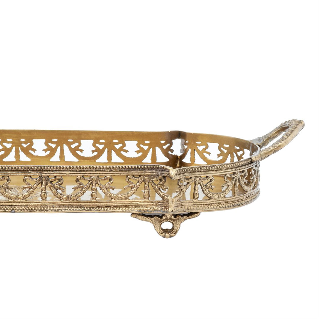 Tray Oblong - Royal Brass
