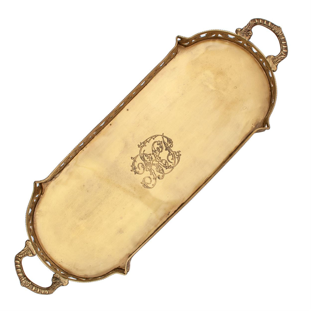 brass tray