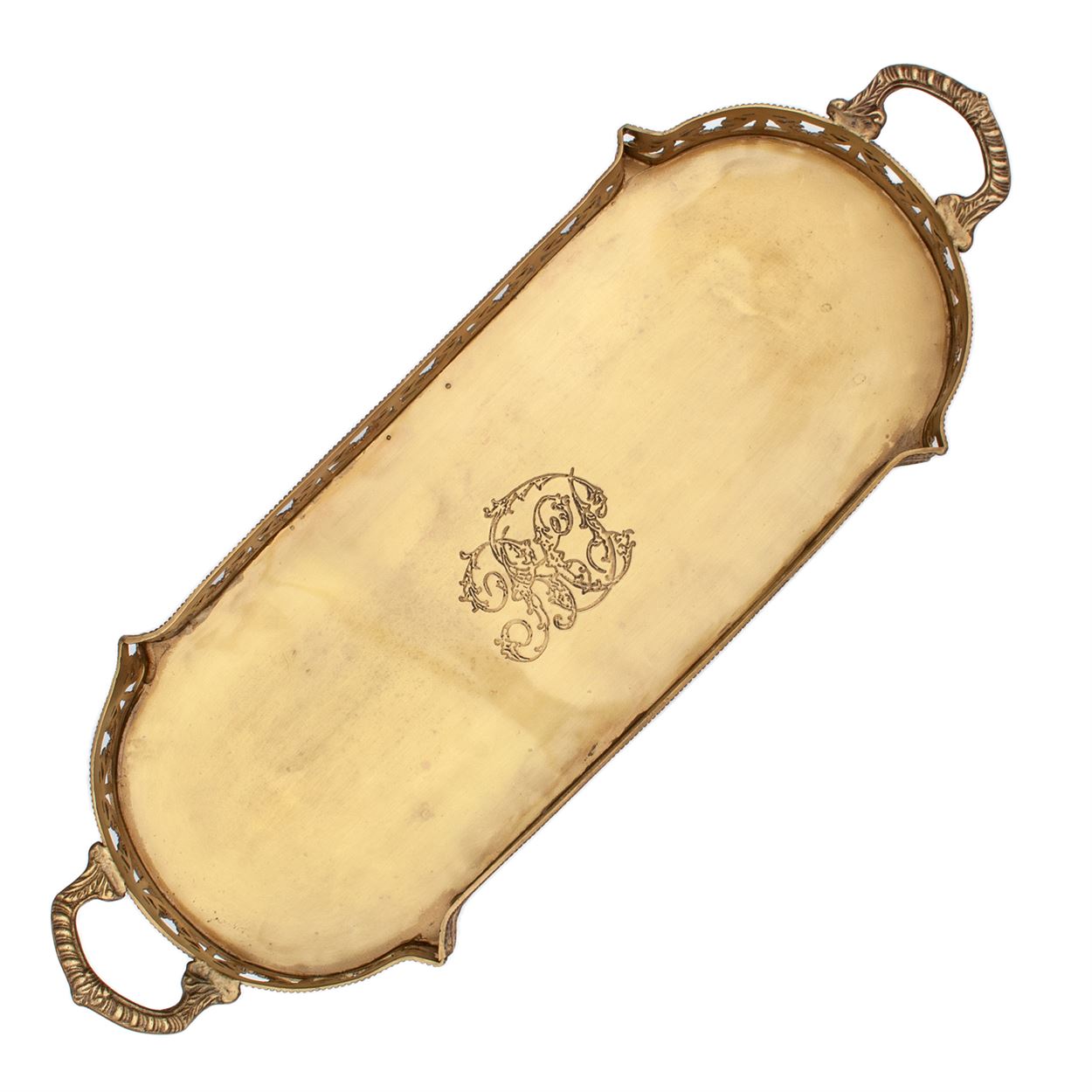 brass tray