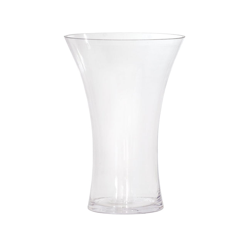 flared glass vase