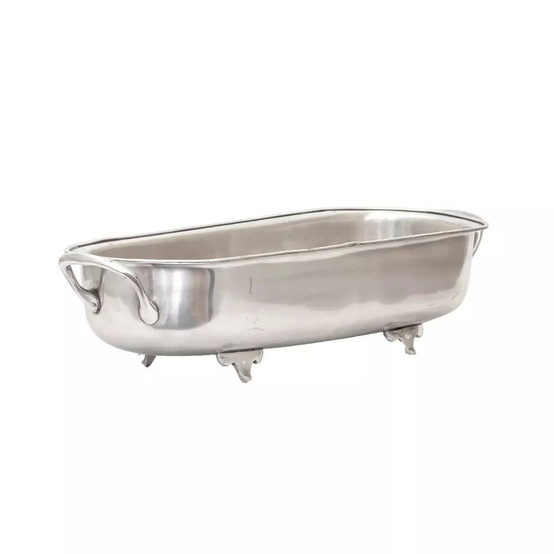 Oblong Bowl - 44cm - Pewter