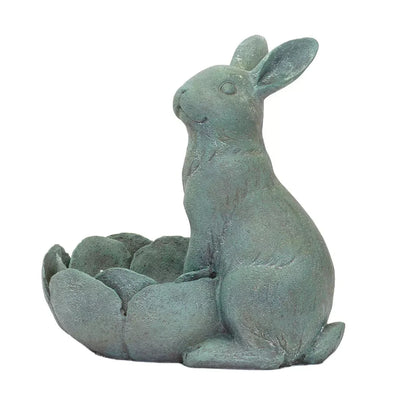 Ornament - Bunny & Bowl - Resin