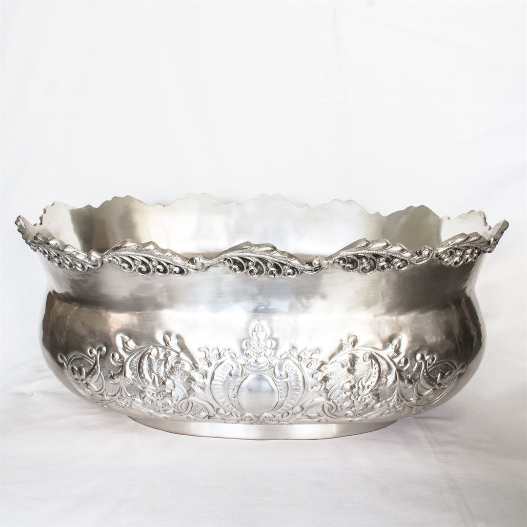 pewter victorian tub
