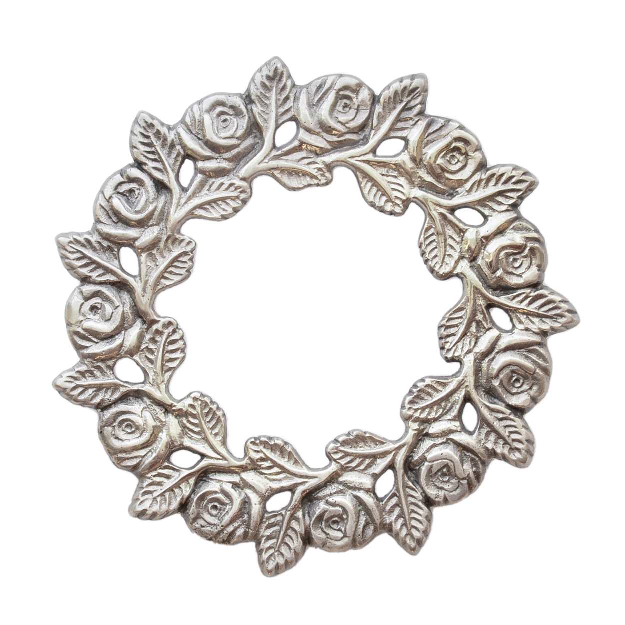 pewter pot stand potstand