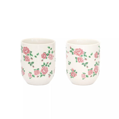 Teacup Set - Pink Roses