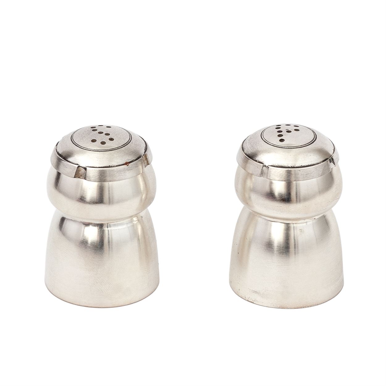 pewter salt and pepper