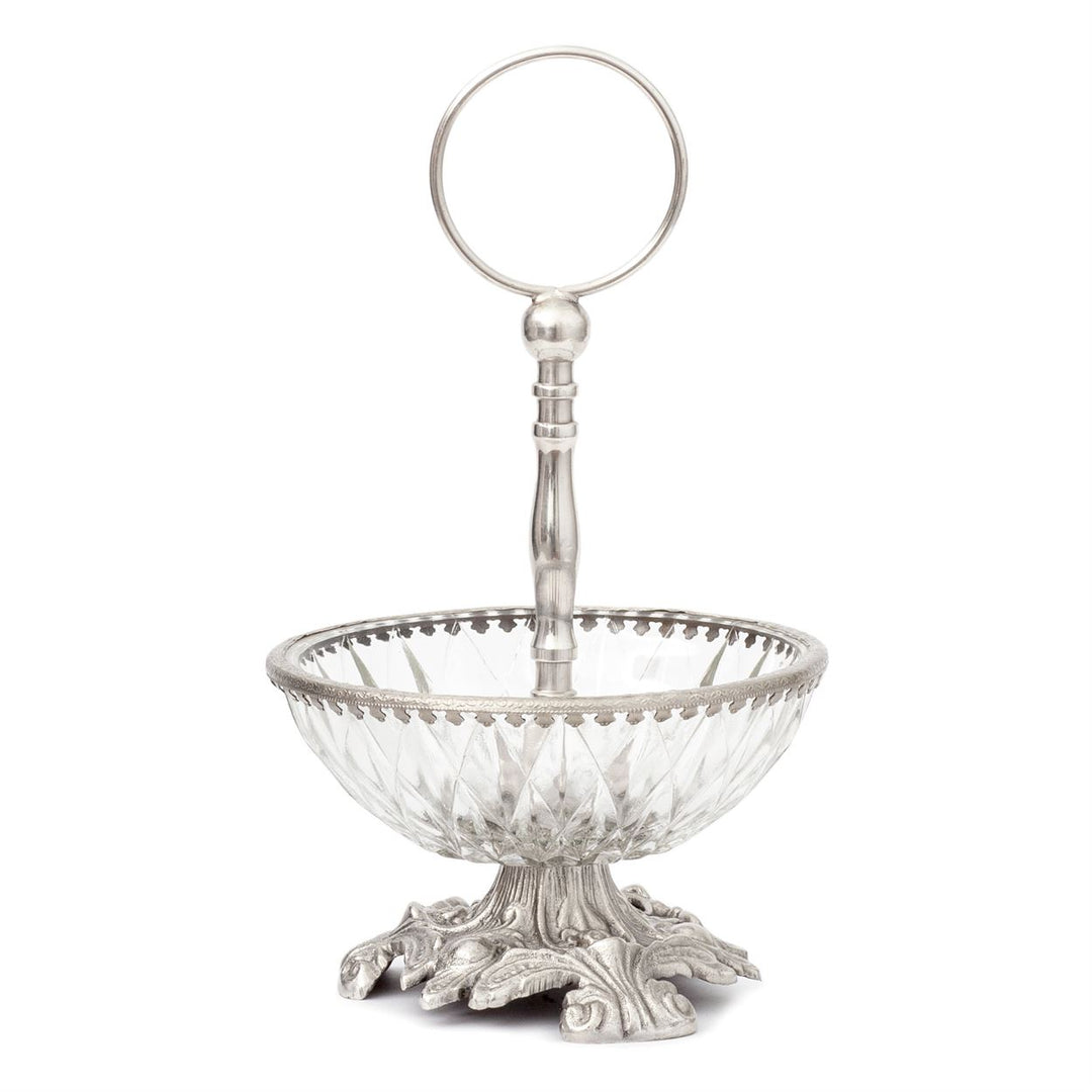 pewter snack bowl
