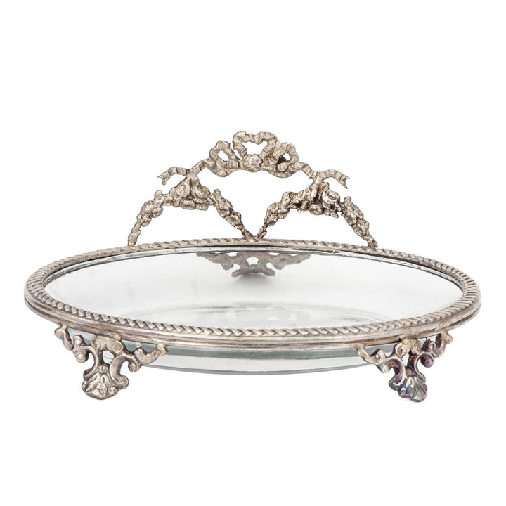 pewter soap dish