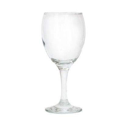 red wine glass clear