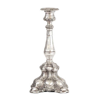pewter candle holder