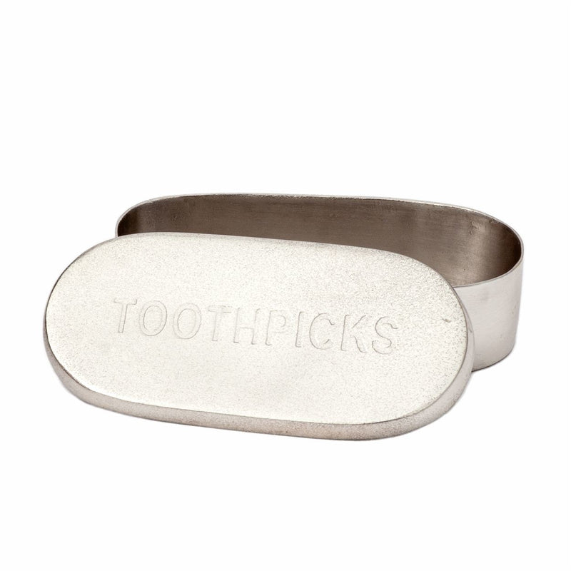 Toothpick Holder - Pewter