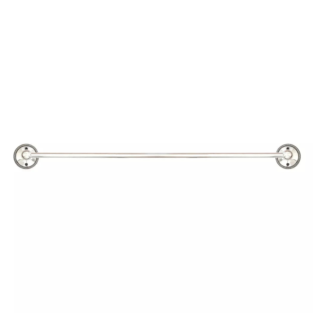 Towel Rail - Beaded 100cm - Pewter