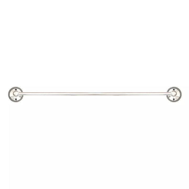 Towel Rail - Beaded 100cm - Pewter