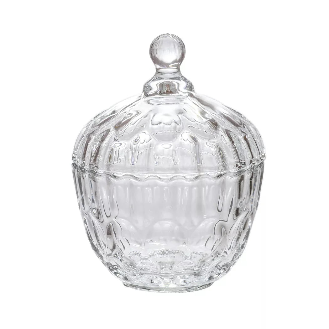 Trinket Box - Glass Dimples - Glass / Crystal