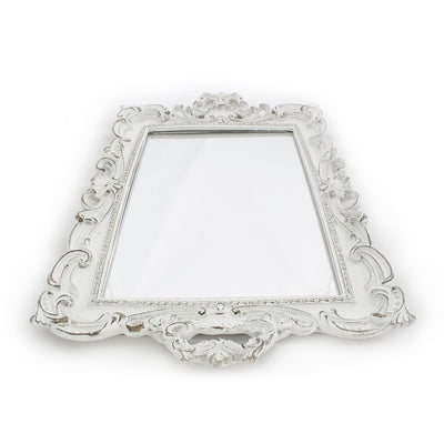 Perfume Tray - Mirror White