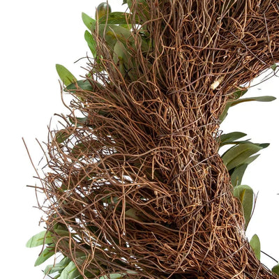 Wreath - Olive Bush With Twigs 55cm - Garland